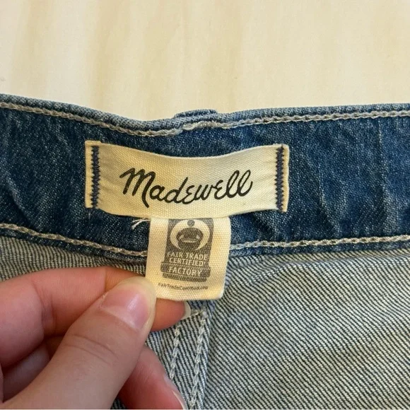 Madewell The High Rise Sailor Shorts - Picture 5 of 10